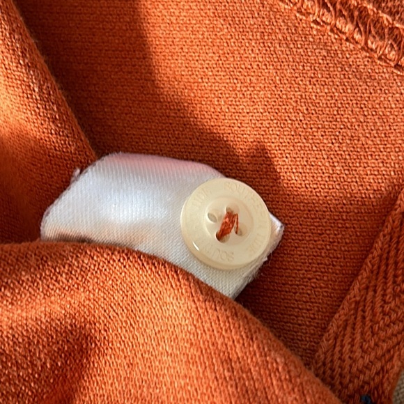 Southern Tide Skipjack Polo Shirt in Rust Size Large /40 w Measurements - Picture 10 of 11